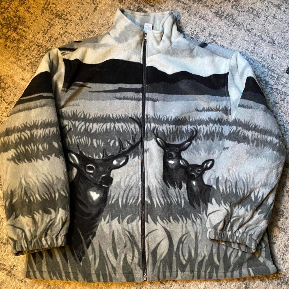 Sherpa Lined Fleece Jacket